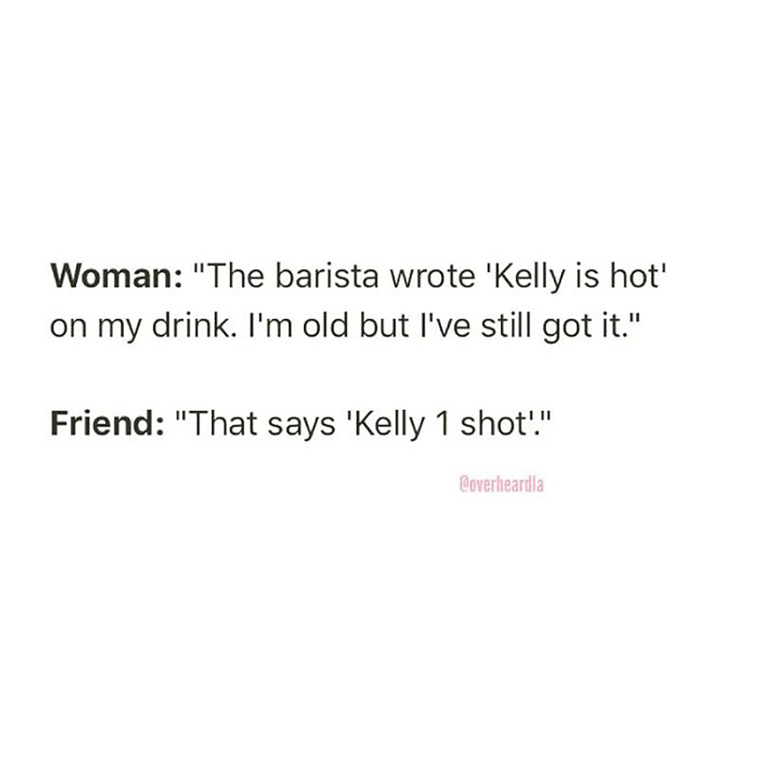overheard in L.A.