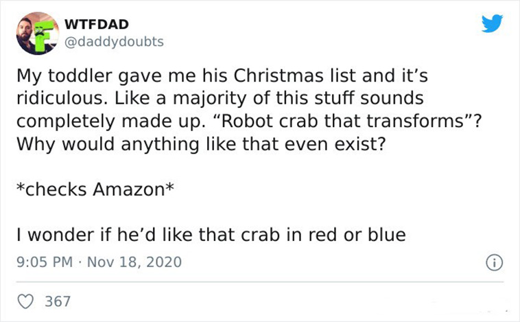 parenting tweets