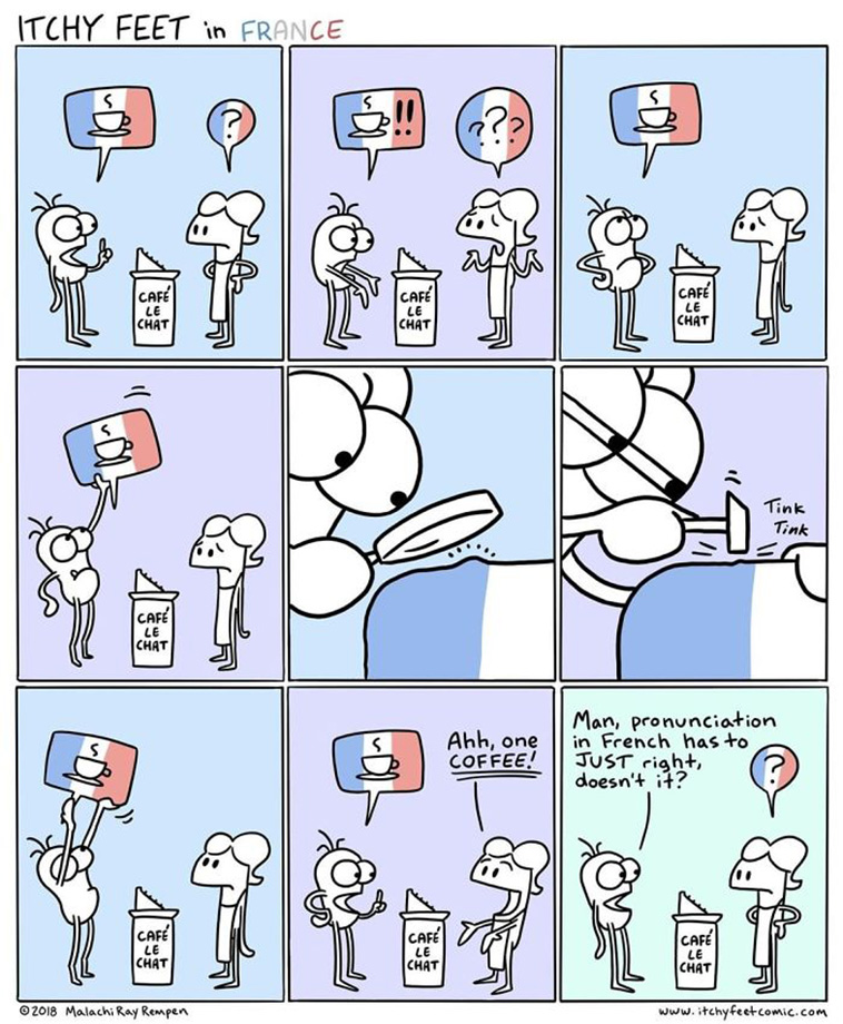 languages customs comics