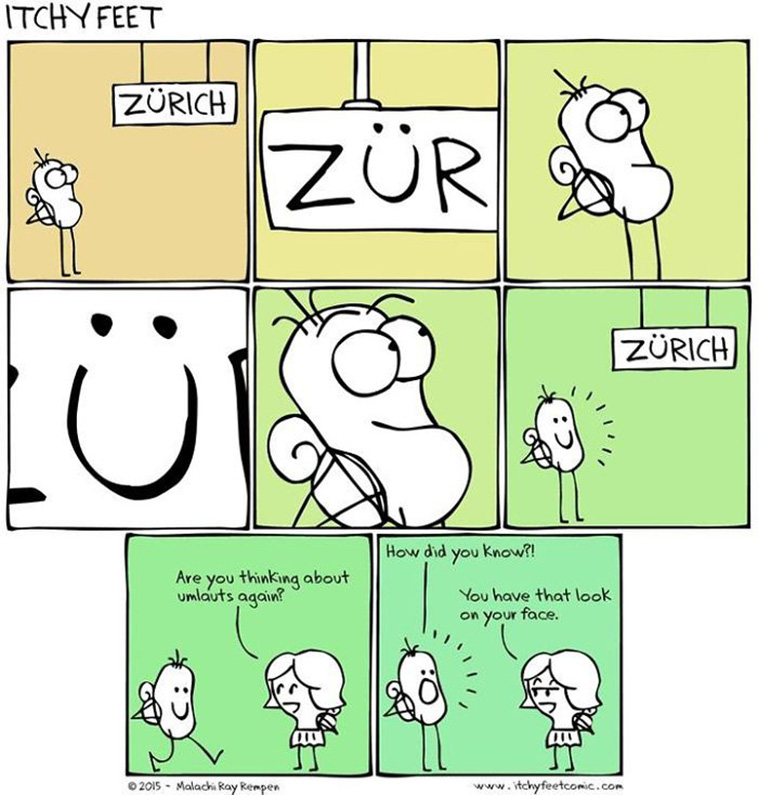 languages customs comics