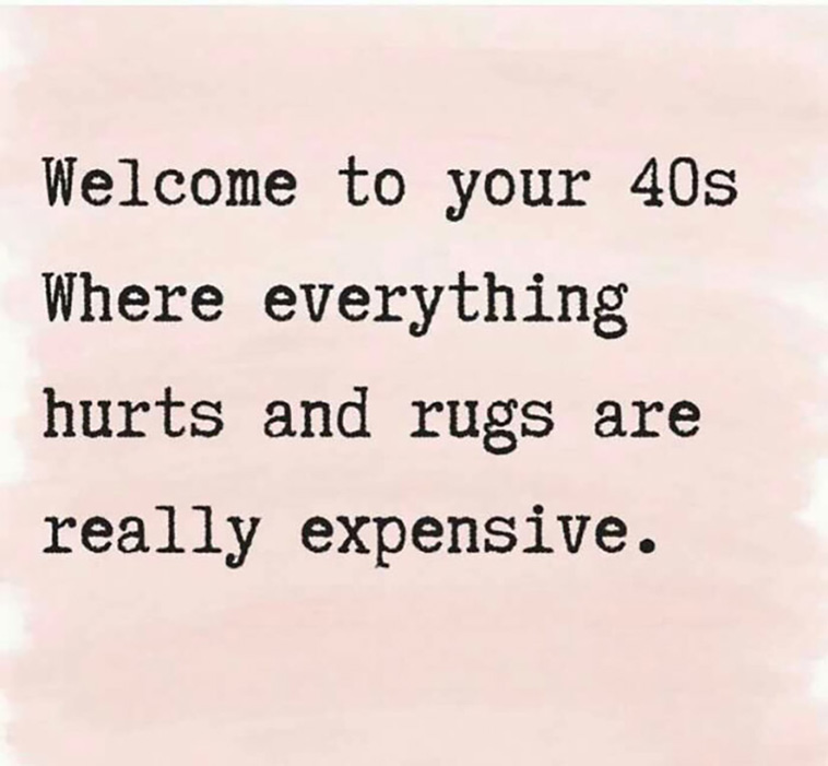 life in your 40s