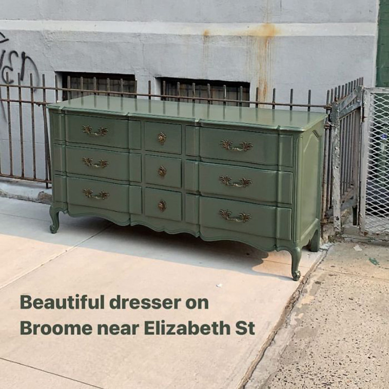 Stooping NYC