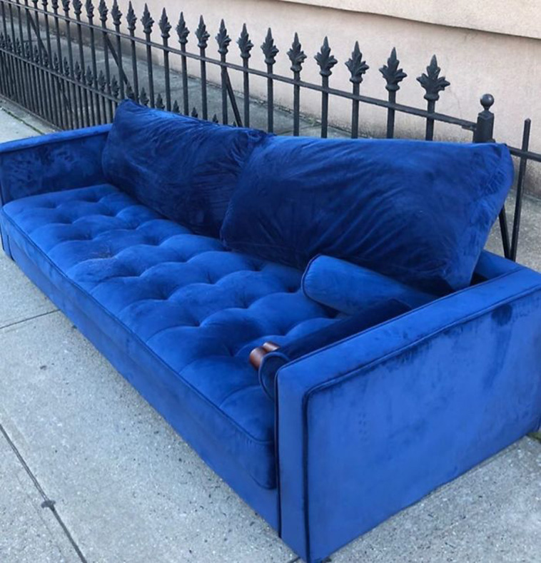 Stooping NYC