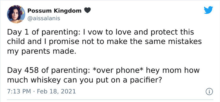 parenting tweets