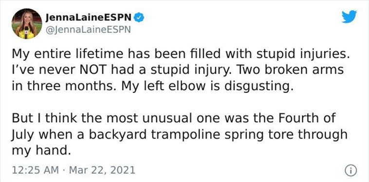 stupidest injury