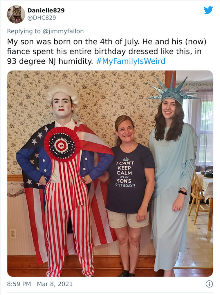weird family