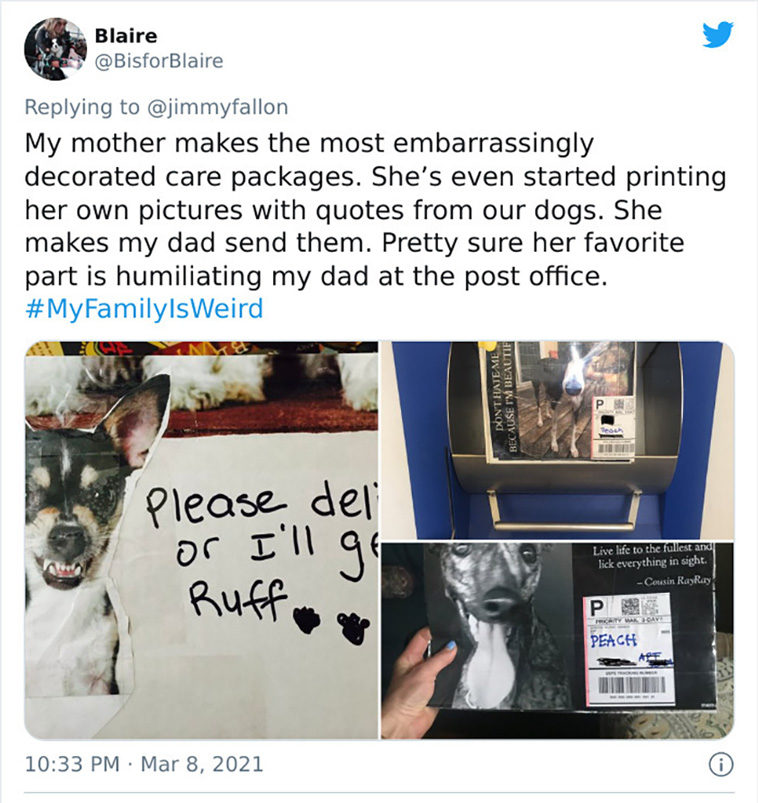 weird family