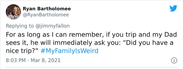 weird family