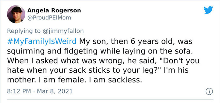 weird family