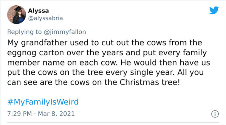 weird family