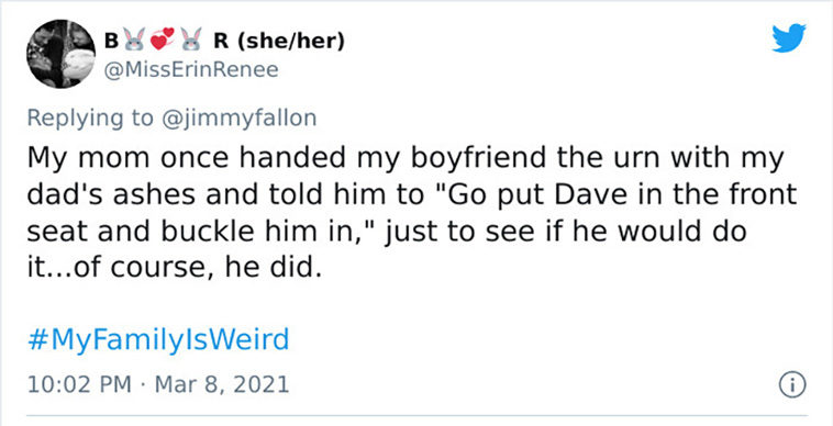 weird family