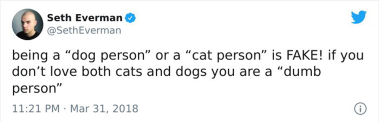 Dog People Vs. Cat People