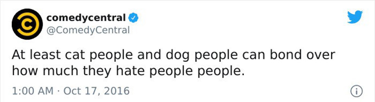 Dog People Cat People