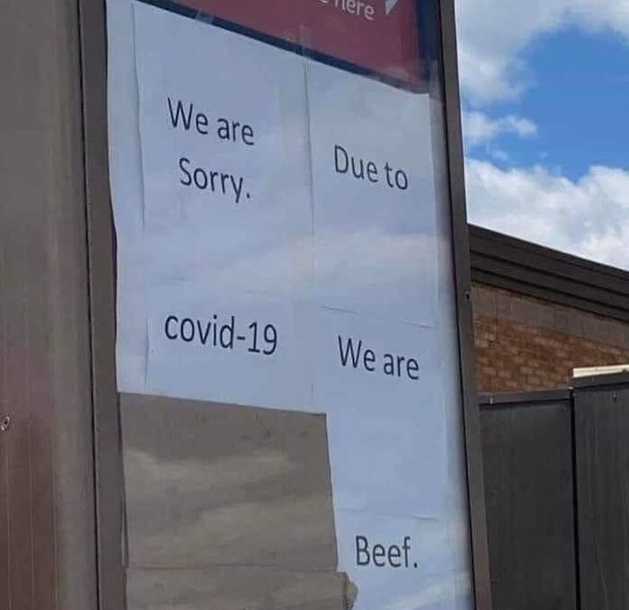 funny fast food signs