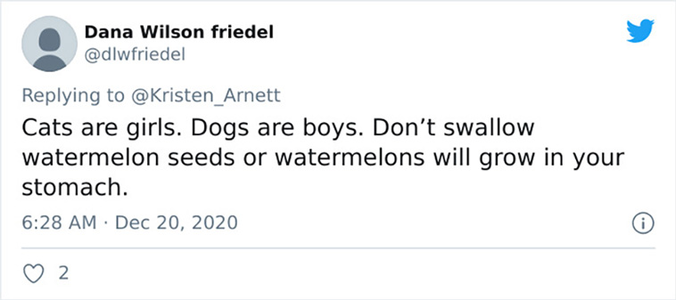 childhood beliefs