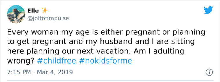 no kids