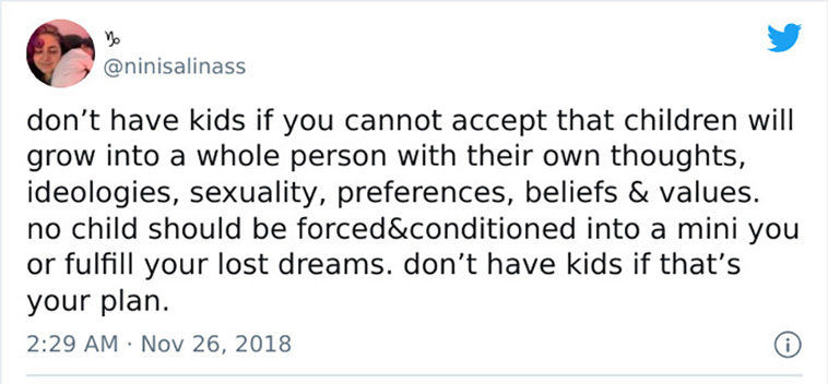 no kids