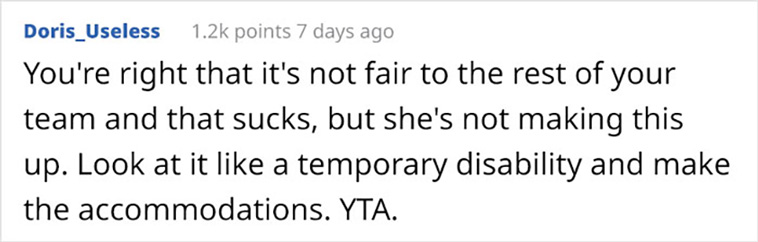 pregnant employee