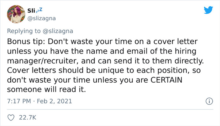 resume tips