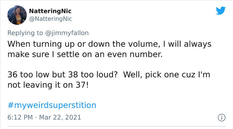 weird superstitions