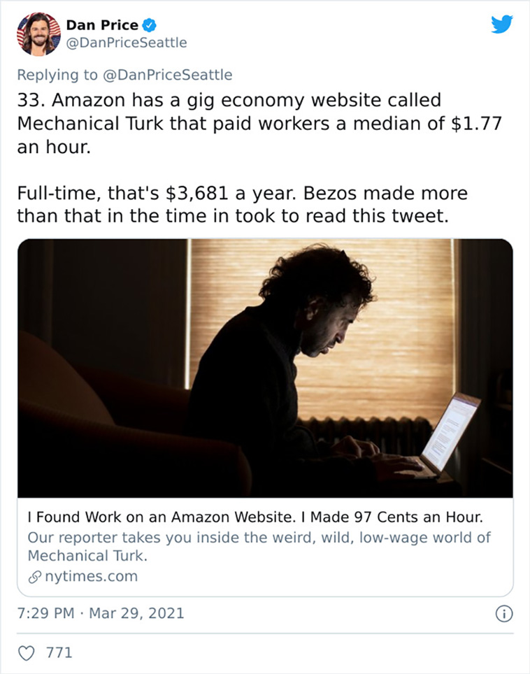 working conditions