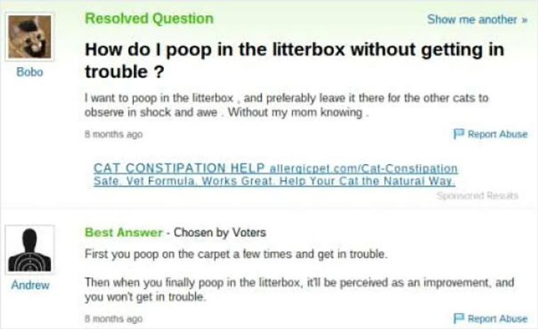 yahoo answers