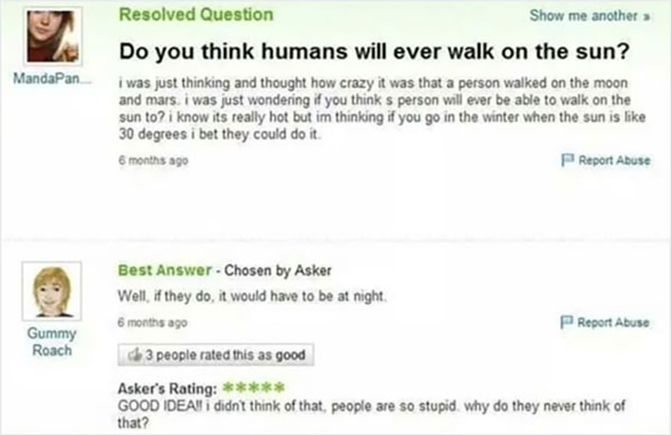 yahoo answers
