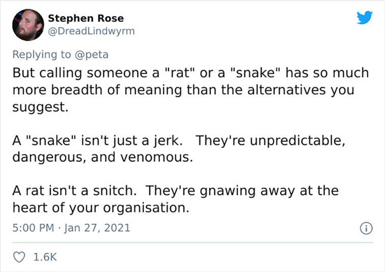 animal-oriented insults