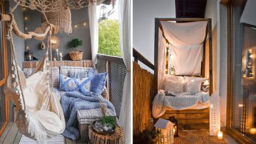 boho balcony
