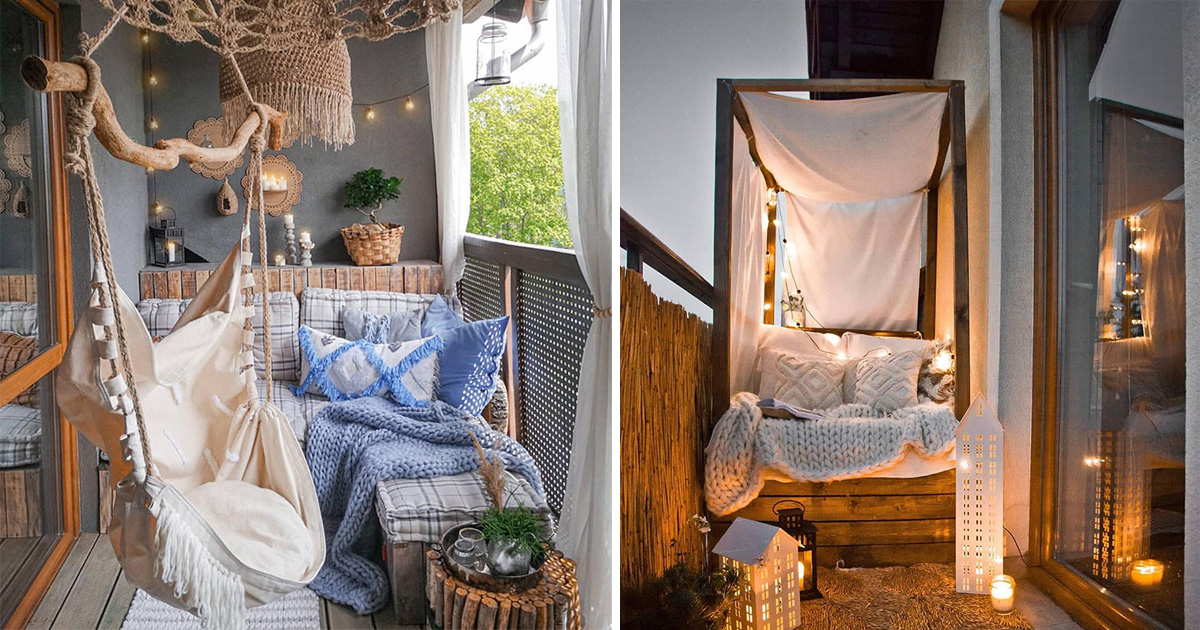 boho balcony