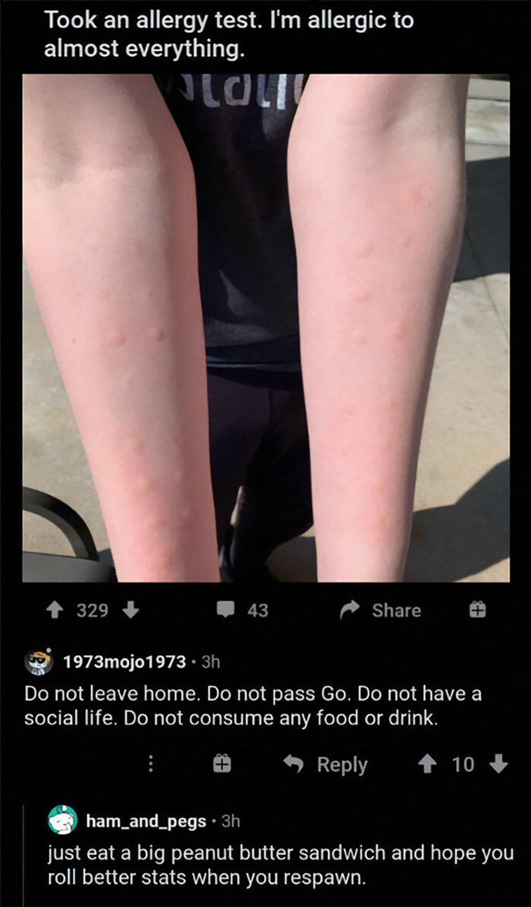 cursed comments