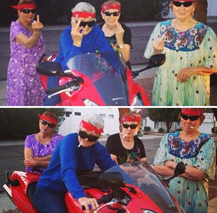 elderly people