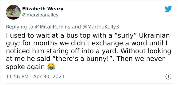 wholesome strangers