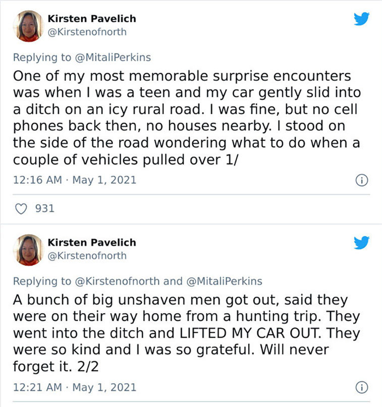 wholesome strangers