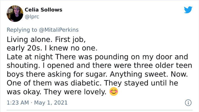 wholesome strangers
