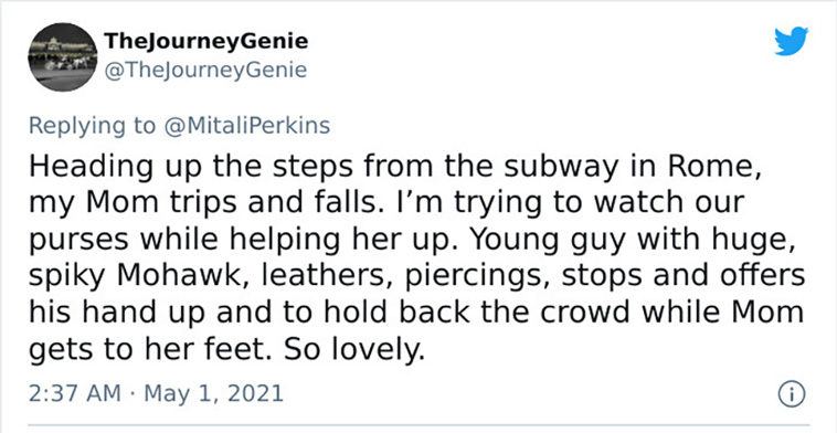 wholesome strangers