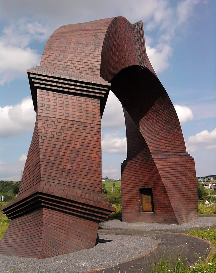 Twisted Chimney in Wales