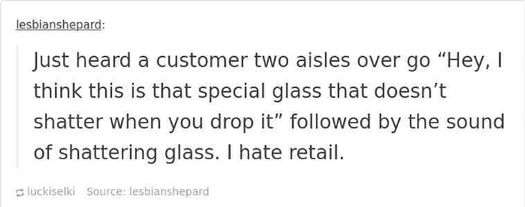 the dumbest experinces
