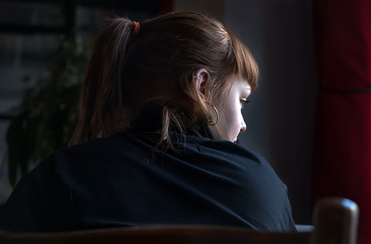 living with a woman