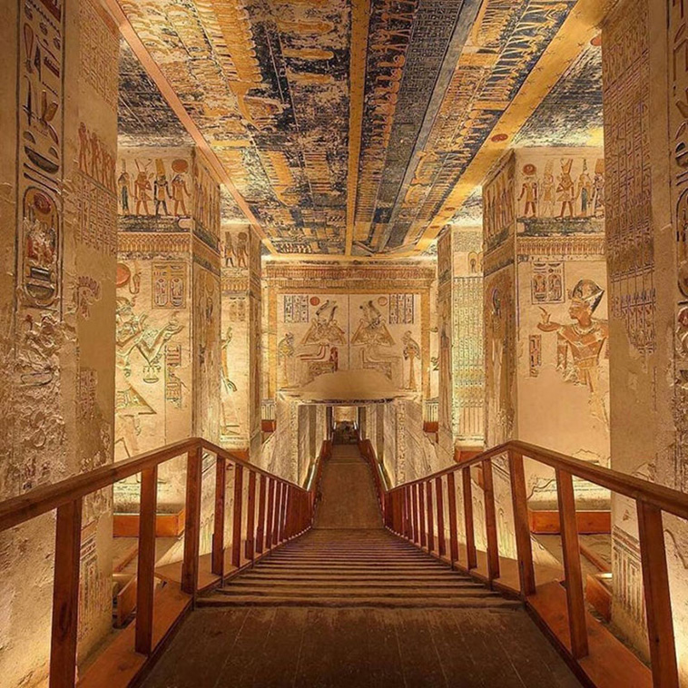pharaoh’s ramses VI tomb