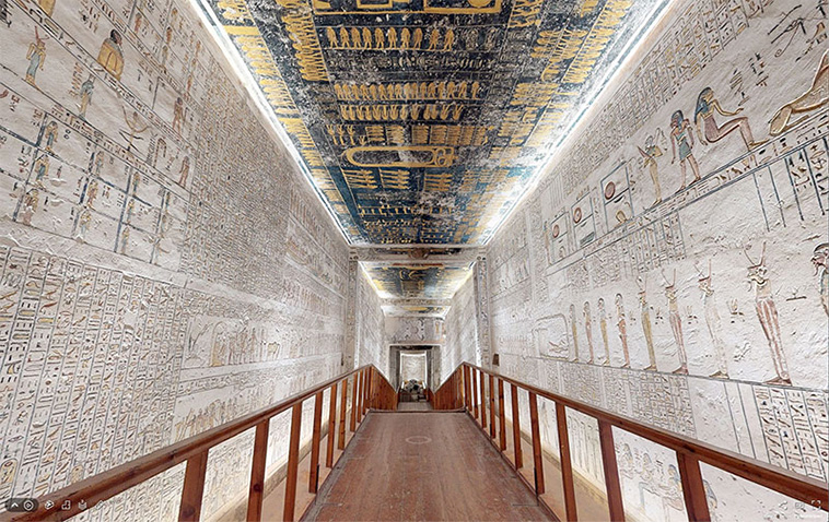 pharaoh’s ramses VI tomb