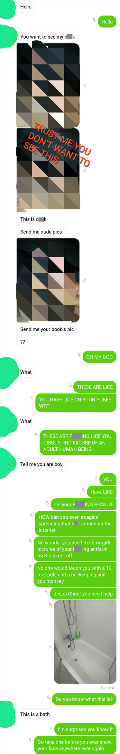 private messages