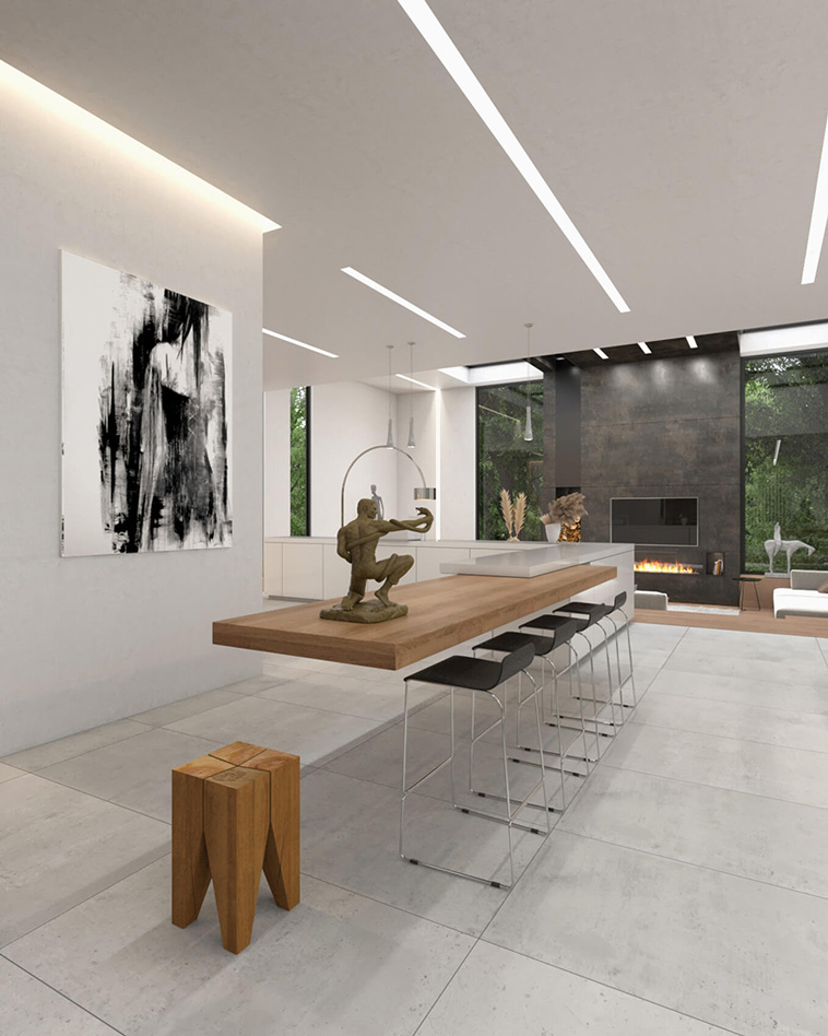 black brick vila