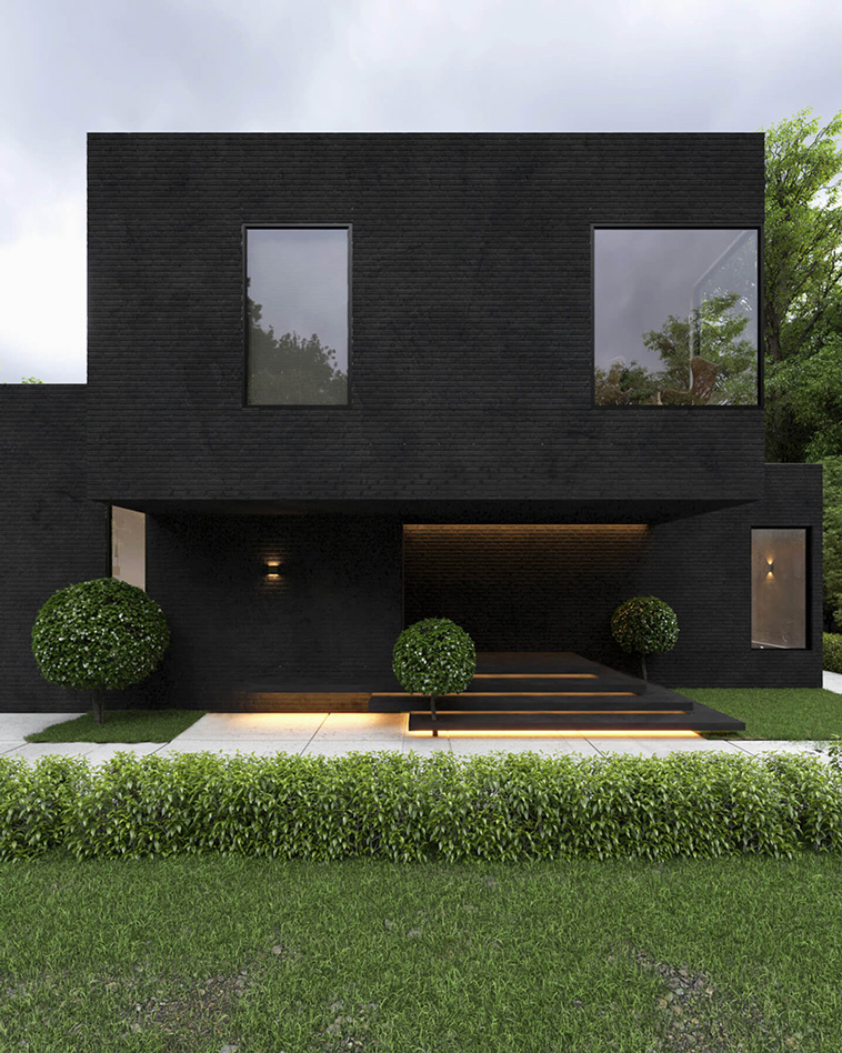 black brick vila