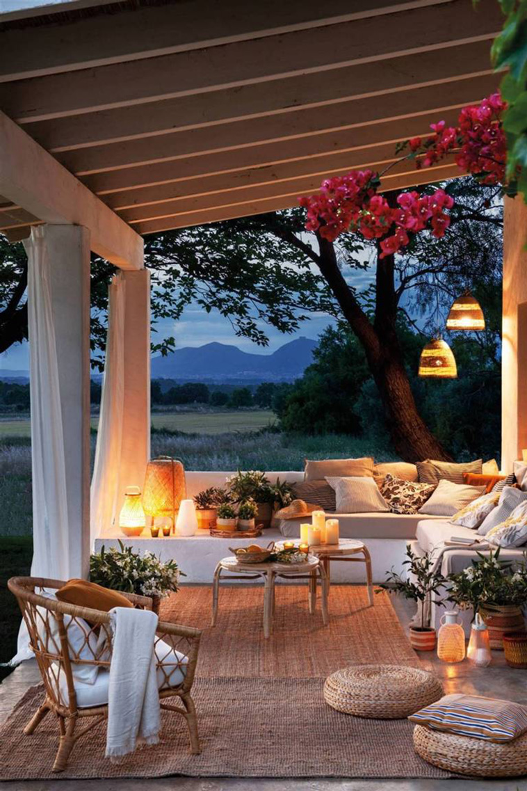 rustic patio ideas