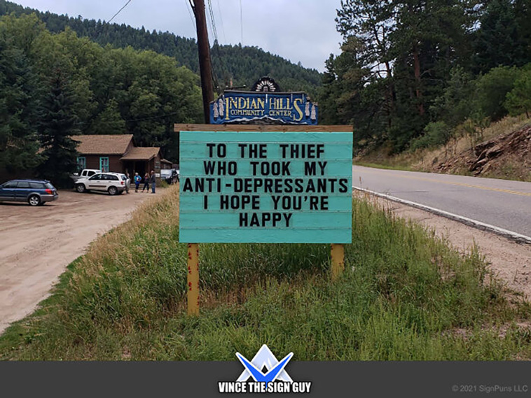 funny signs