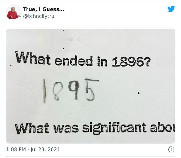 technically true