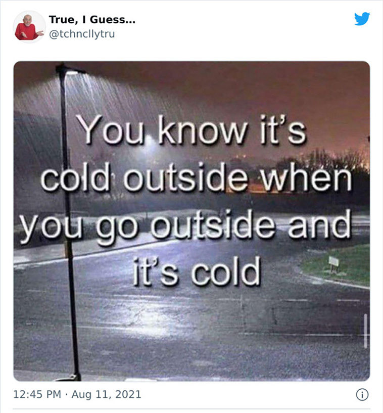 technically true
