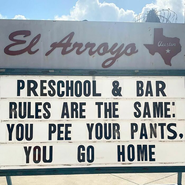 funny signs