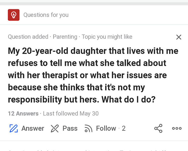 strange questions
